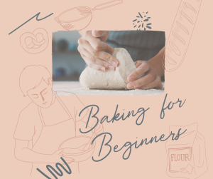 Beginner Baking Class Facebook Post Image Preview