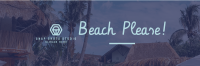 Beach Please Twitter header (cover) Image Preview