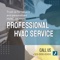 Professional HVAC Services Instagram post Image Preview