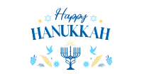 Hanukkah Menorah Facebook ad Image Preview
