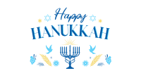 Hanukkah Menorah Facebook ad Image Preview