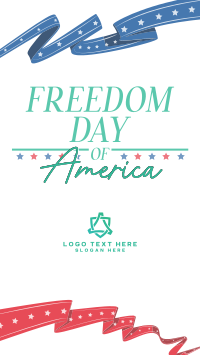Freedom Day of America Facebook Story Design