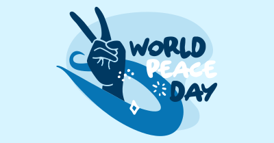 Peace Day Doodles Facebook ad Image Preview