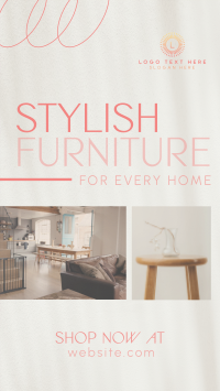 Stylish Furniture Store Instagram story Image Preview