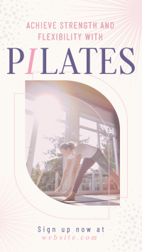 Simple Flexibility Pilates Instagram Reel Preview