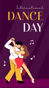 Shall We Dance Facebook Story Design