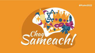 Chag Sameach Facebook event cover Image Preview