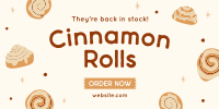 Quirky Cinnamon Rolls Twitter Post Image Preview