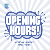 Opening Hours Sticker Instagram post Image Preview