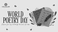 Poetry Creation Day Animation Image Preview