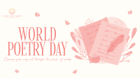 Poetry Creation Day Video Image Preview