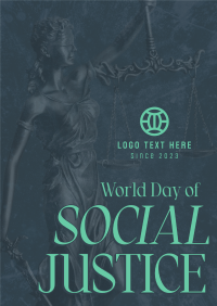 World Day of Social Justice Poster Image Preview