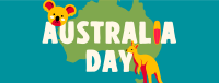 National Australia Day Facebook Cover Design