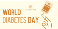 Diabetes Day Twitter Post Design