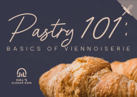 Basics of Viennoiserie Postcard Image Preview