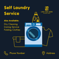 Self Laundry Service Instagram post Image Preview