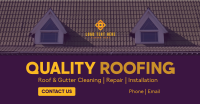 Trusted Quality Roofing Facebook Ad Design