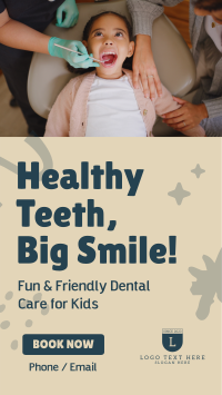 Pediatric Dental Experts Instagram reel Image Preview
