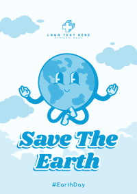 Modern Earth Day Flyer Design