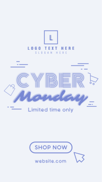 Dazzling Cyber Sale Instagram reel Image Preview