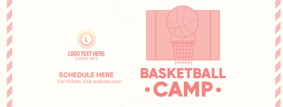 Basketball Camp Facebook cover Image Preview
