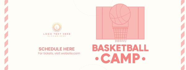 Basketball Camp Facebook Cover Design Image Preview