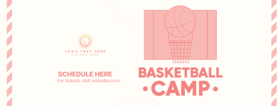 Basketball Camp Facebook cover Image Preview