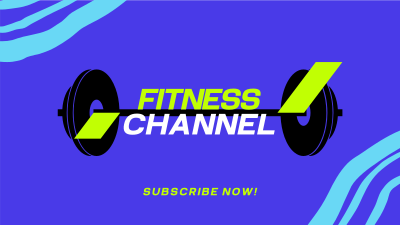 Fitness Channel YouTube cover (channel art) Image Preview