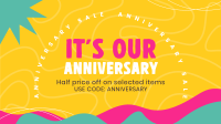 Anniversary Discounts Animation Image Preview