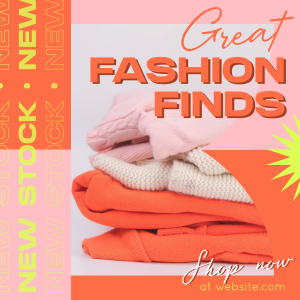 Great Fashion Finds Instagram post Image Preview