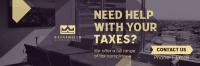 Your Trusted Tax Service Twitter Header Design
