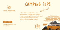 Camping Tips Twitter post Image Preview