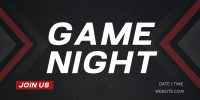 Game Night Twitter Post Design