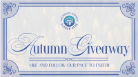 Autumn Giveaway Facebook event cover Image Preview