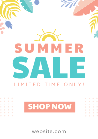 Super Summer Sale Poster Design