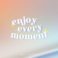 Cute Inspirational Quote Instagram post Image Preview