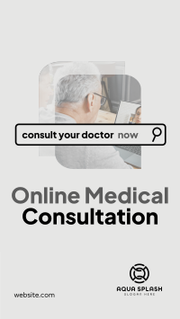 Online Doctor Consultation TikTok Video Image Preview