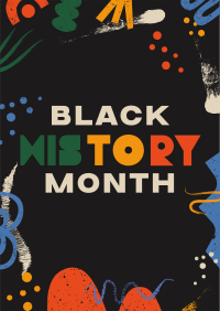 Black History Celebration Poster Image Preview