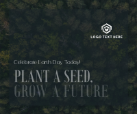 Plant Seed Grow Future Earth Facebook post Image Preview