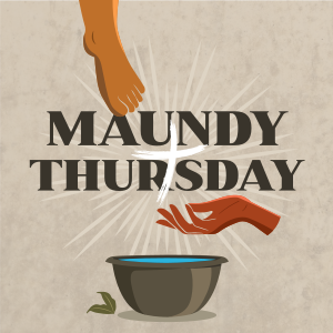 Maundy Thursday Cleansing Instagram post Image Preview
