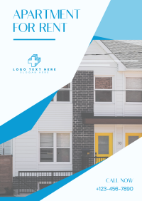 Row Apartment Flyer Design