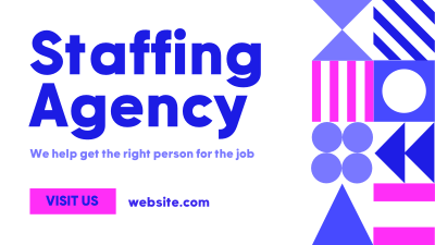 Awesome Staffing Facebook event cover Image Preview