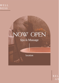 Spa & Massage Flyer Design