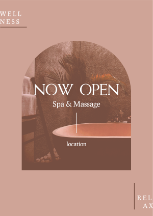 Spa & Massage Flyer Image Preview