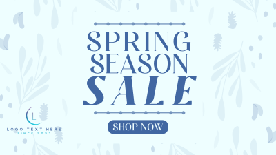 Spring Season Sale Facebook event cover Image Preview