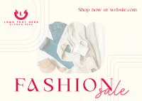 Fashion Sale Postcard Image Preview