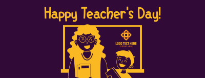 Teachers Event Facebook cover Image Preview