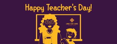 Teachers Event Facebook cover Image Preview