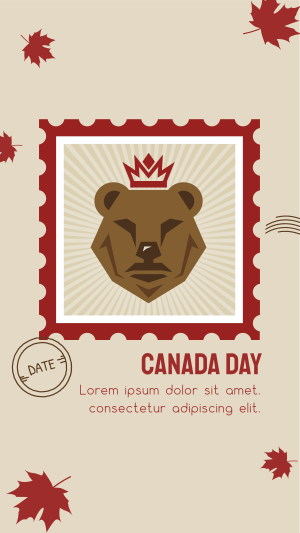 Bear Canada Facebook story Image Preview