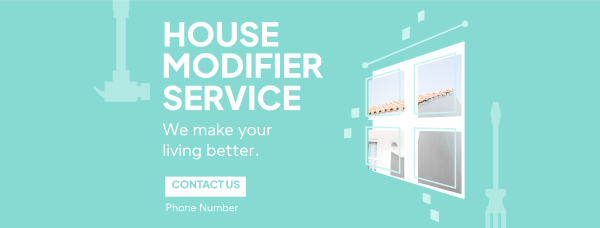 House Modifier Service Facebook Cover Design Image Preview